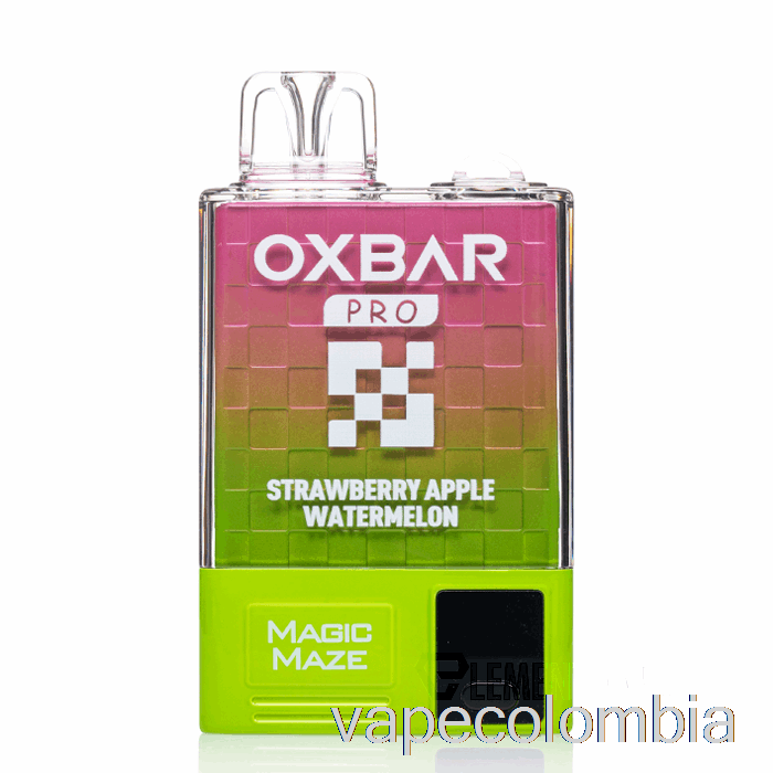 Vape Kit Completo Oxbar Magic Maze Pro 10000 Desechable Fresa Manzana Sandía - Jugo De Vaina